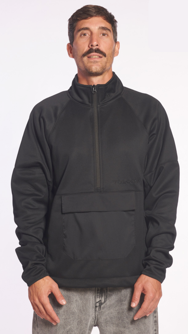 Buzo Volcom Deportivo Tech Black SPY LIMITED