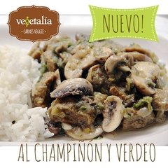 Guisito de seitán al champiñón y verdeo (1/2kg) - comprar online