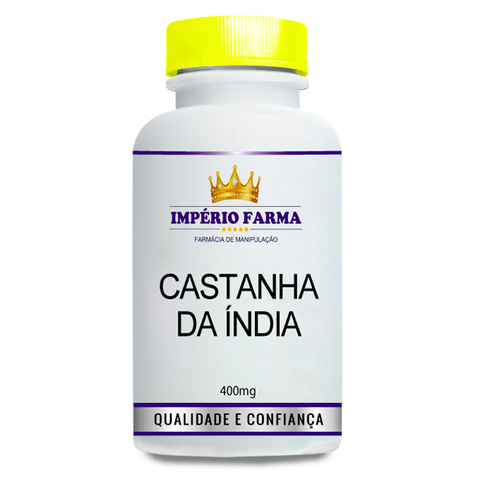 Castanha da Índia 400mg 60 Cápsulas