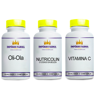 KIT DA BELEZA ( Oli-Ola + Nutricolin + Vitamina C )