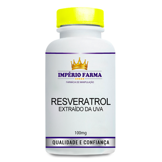Resveratrol 100mg ( Extraido da Uva )