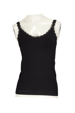 Confort / Camiseta Bretel Fino con Puntilla / Art. 1388 - tienda online