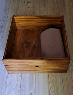 Cama Japonesa Cajonera con respaldo madera sustentable pallet reciclado - tienda online