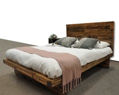 Imagen de Cama Japonesa sin respaldo madera sustentable pallet reciclado