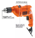 TALADRO PERCUTOR 560W BLACK Y DECKER TM500 - comprar online