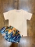 Conjunto Pijama Short Estampado y Remera Manga Corta Lisa Kids