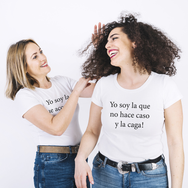 0COMBO REMERAS Amiga que aconseja amiga que la caga