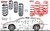 Espirales Eibach Pro-Kit VW Vento Audi A3 8P Seat Leon FR - comprar online