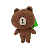Mascot Line Friends Brown Fluffy 10cm Furyu