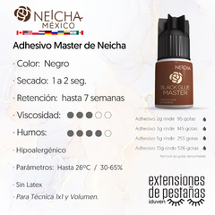 Adhesivo Master Extensiones de Pestañas 3g - tienda en línea