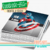 Capitán América - Topper cuadrado para imprimir