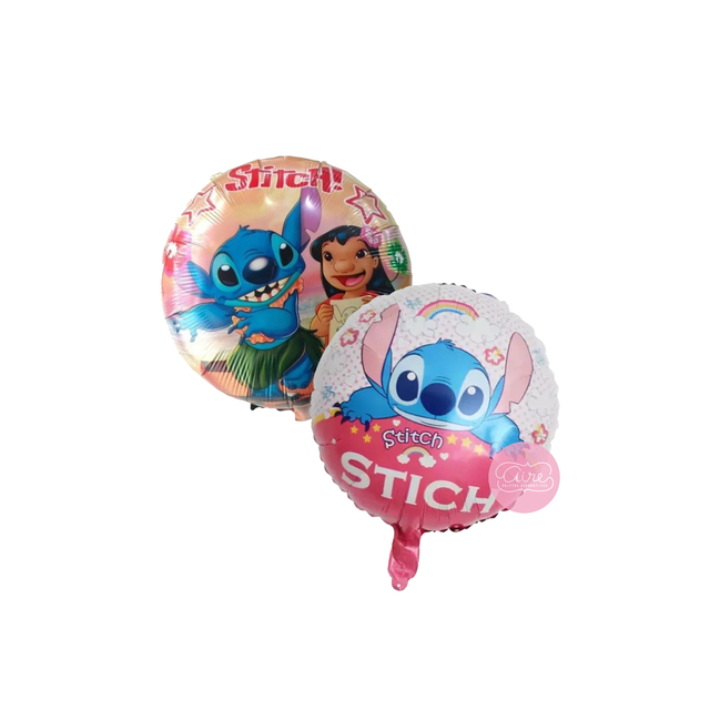 Set x 2 mini globos Stitch - AIRE objetos decorativos