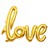 Globo Love dorado en internet