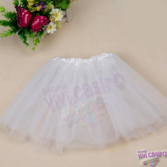 Saia de tule na 25 cheap de março