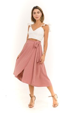 Cropped Tulipa Branco - Fullmoon