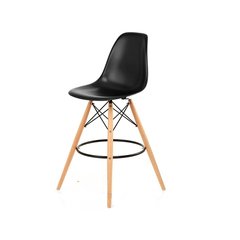 Banqueta Eames DSW Negra