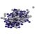 Strass termoadhesivos Silhouette 3 mm x 750 unidades Azul - comprar online