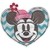 PARCHE BORDADO PARA LA ROPA DE MINNIE IN HEART DISNEY