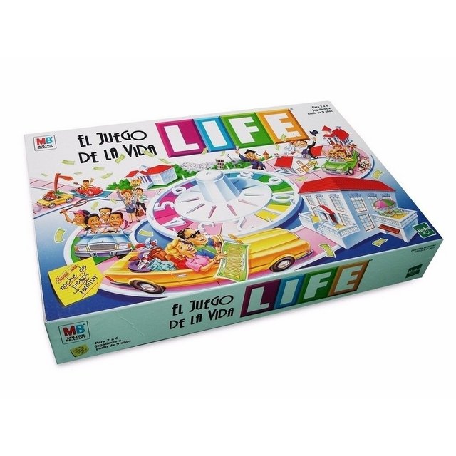 Life El Juego De La Vida Hasbro Clásico Familiar Niños Game