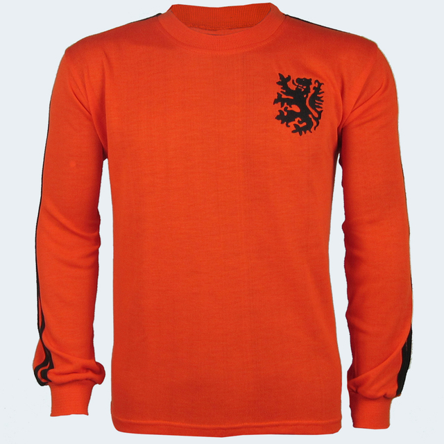 Camisa Retrô Holanda Cruyff Manga Longa + Brinde Exclusivo