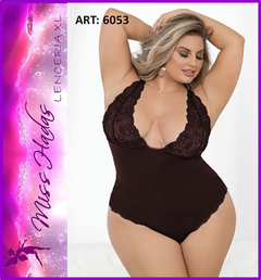 ART. 6053: Body Lycra con Puntilla Marilyn