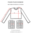 POLERA TEJIDA RAINBOW - Frabulosa