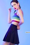 CROPTOP RAINBOW