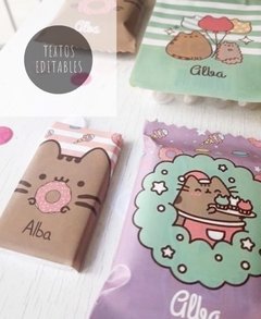 Pusheen Cat con Textos Editables - comprar online