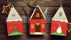 cajas imprimibles para navidad