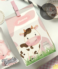 Cajas Milkbox Granja Rosa