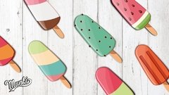 Kit Imprimible Helados PERSONALIZADO en internet