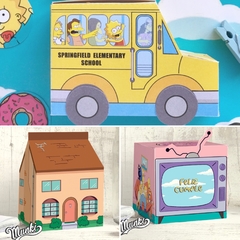 Cajas Imprimibles Los Simpsons