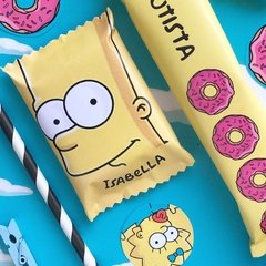 kits imprimibles de los simpson para decoración de cumpleaños