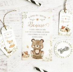 Kit imprimible animalitos del Bosque Terra PERSONALIZADO en internet