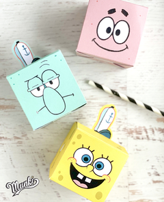 bob esponja kit imprimible para cumpleaños