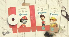 Kit Imprimible Patrulla Canina Paw Patrol PERSONALIZADO - tienda online