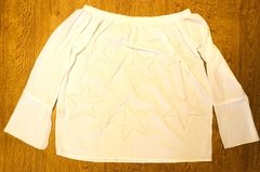Blusa Long legs con estrellas bordadas - comprar online