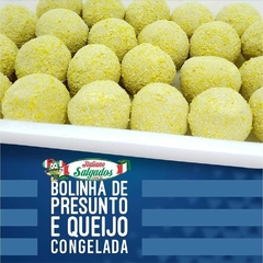 Bolinha Queijo e Presunto Tradicional Congelado (1 kg) - Rende aprox. 50 unid.