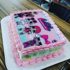 Feminino - Torta com Papel de Arroz - Tema da sua festa - comprar online