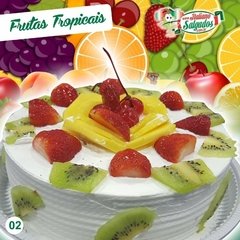 Torta Frutas Tropicais