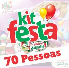 Kit Festa 70 Pessoas - Torta 7kg (Quadrada) - comprar online