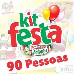 Kit Festa - 90 Pessoas - Torta de 9kg (Quadrada) - comprar online