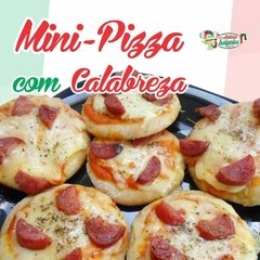 Mini Pizza Calabresa Goiânia