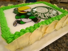 Aniversário com meu time Campeão - Nacionais ou Internacionais - Torta com Papel de Arroz - (Time a escolha do cliente) - Italiano Salgados - Goiânia