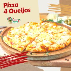 Pizza 4 Queijos - Pizzaria Italianittos