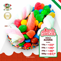 Ovos De Páscoa De Colher - Infantil - (500g) - comprar online