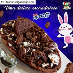 Ovos De Páscoa De Colher - Negresco Chocolate (4 opções de tamanhos) - comprar online