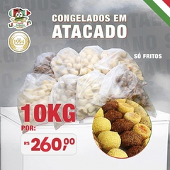 Salgados Fritos Tradicionais Congelados : A partir de 10 KG ATACADO