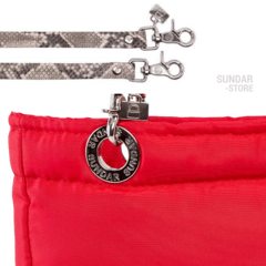 RED SUNDAR, TOP ZIPPER, SHOULDER BAG - SUNDAR STORE