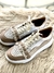 Zapatillas LOREN Blanco-platino-reptil - comprar online